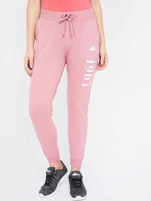 

Kappa Women Pink Solid Joggers