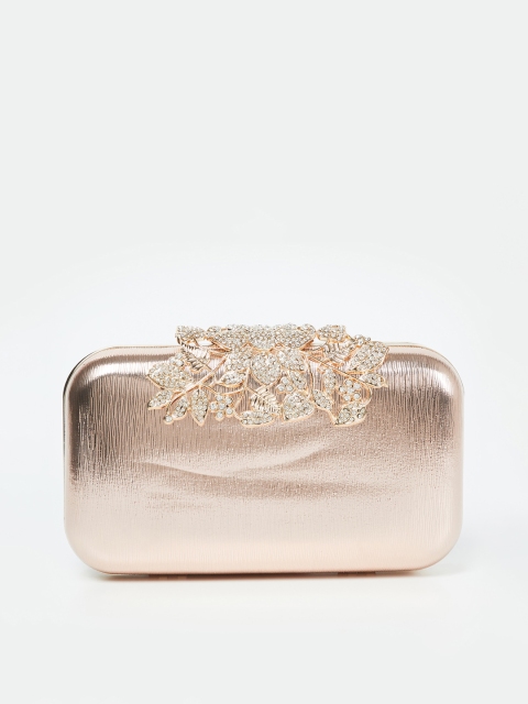

CODE by Lifestyle Gold-Toned Textured Clutch