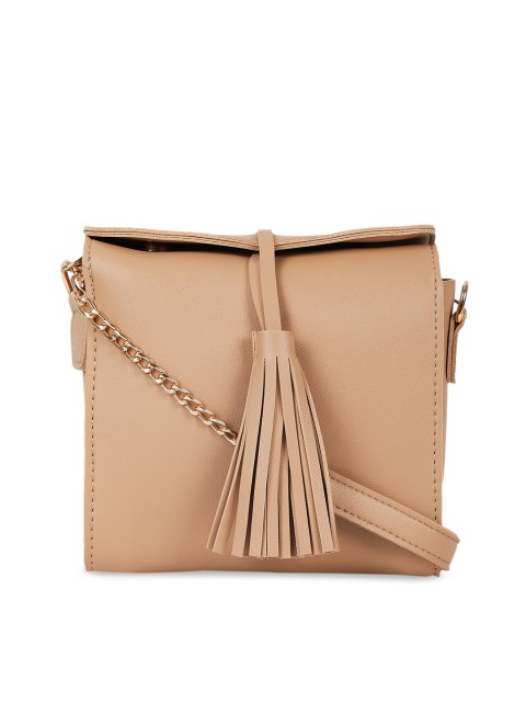 

Kielz Beige Solid Sling Bag