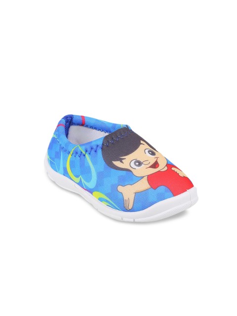 

WALKWAY Boys Blue Printed Sneakers