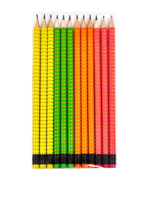 

Toniq Kids Set of 12 Multicolored Pencils, Yellow