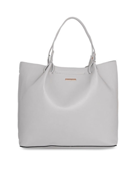 

Forever Glam by Pantaloons Grey Solid Shoulder Bag