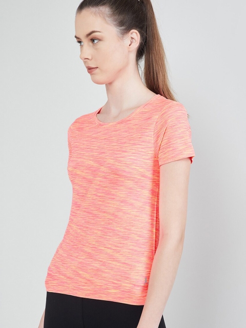

max Women Peach-Coloured Solid Top