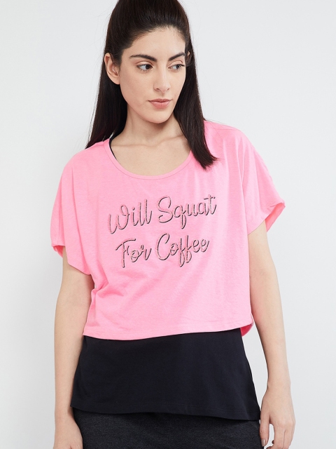 

max Women Pink Printed Top