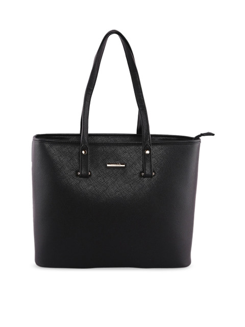 

Forever Glam by Pantaloons Black Solid Shoulder Bag