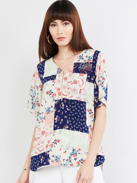 

max Women Multicoloured Printed Top, Multi