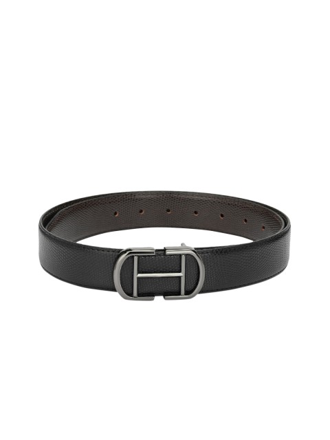 

Calvadoss Women Black Textured Belt