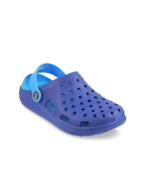 

WALKWAY Women Blue Solid Clogs