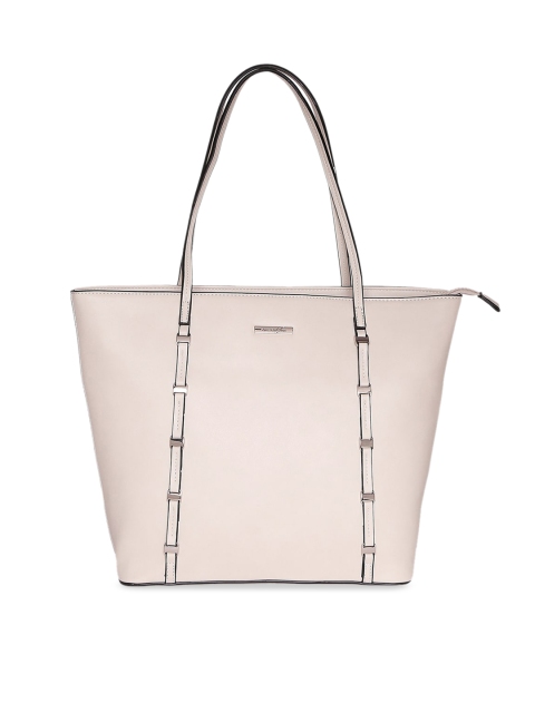 

Forever Glam by Pantaloons Off-White Solid Shoulder Bag