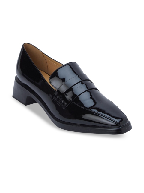 

CHARLES & KEITH Women Black Solid Pumps