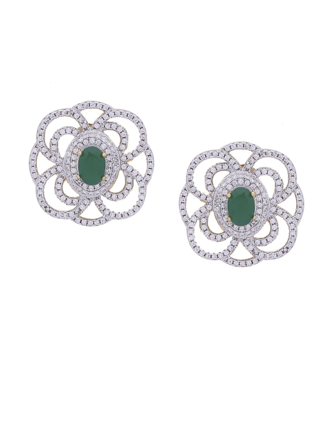 

Tistabene Green & White International Diamonds Colored Stones Studs
