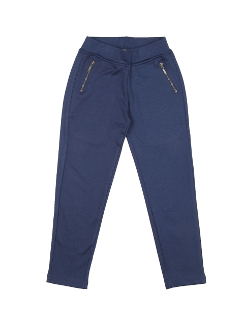 

Cherokee Girls Blue Regular Fit Solid Regular Trousers