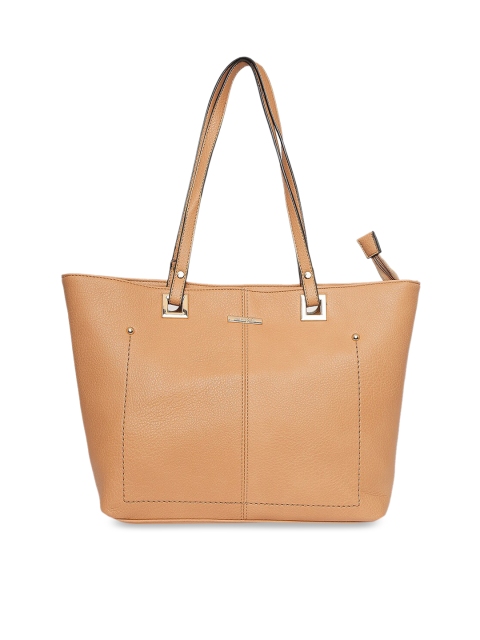 

Forever Glam by Pantaloons Brown Solid Shoulder Bag