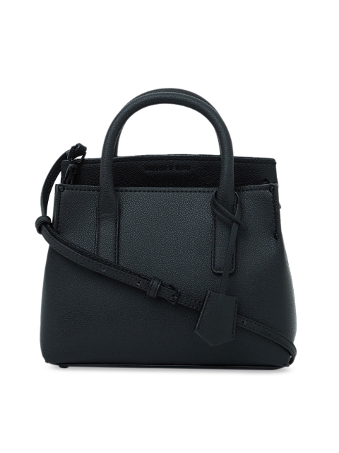 

CHARLES & KEITH Black Solid Handheld Bag