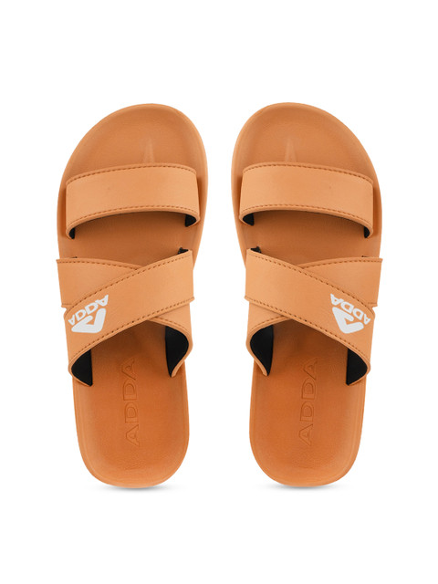 

Adda Men Tan Solid Slip-On