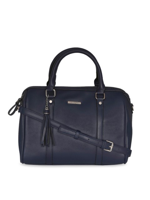

Forever Glam by Pantaloons Navy Blue Solid Handheld Bag