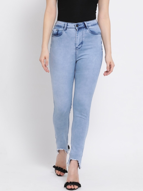 

Code 61 Women Blue TORIE Skinny Fit High Rise Jeans