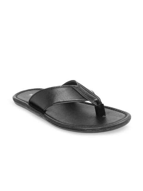 

WALKWAY Men Black Comfort Sandals