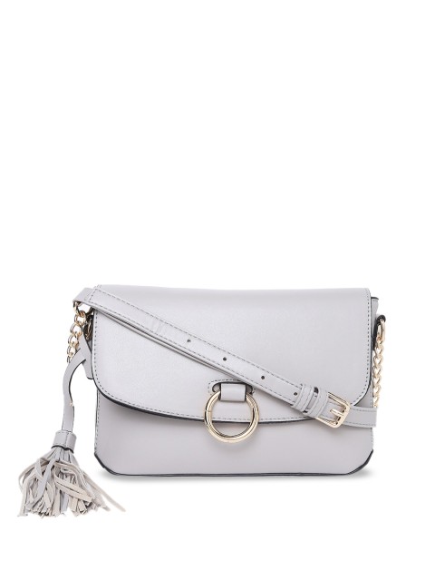 

Forever Glam by Pantaloons Grey Solid Sling Bag