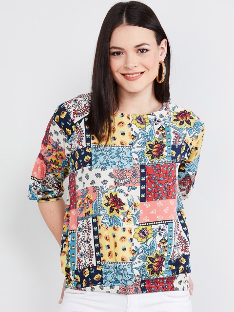 

max Women Multicoloured Printed Top, Multi