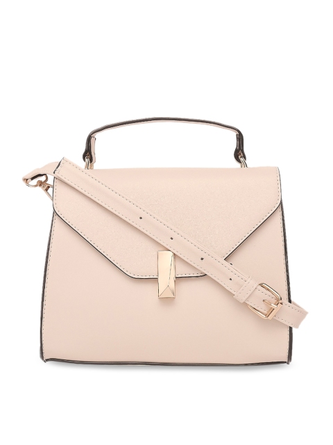 

Forever Glam by Pantaloons Off-White Solid Satchel