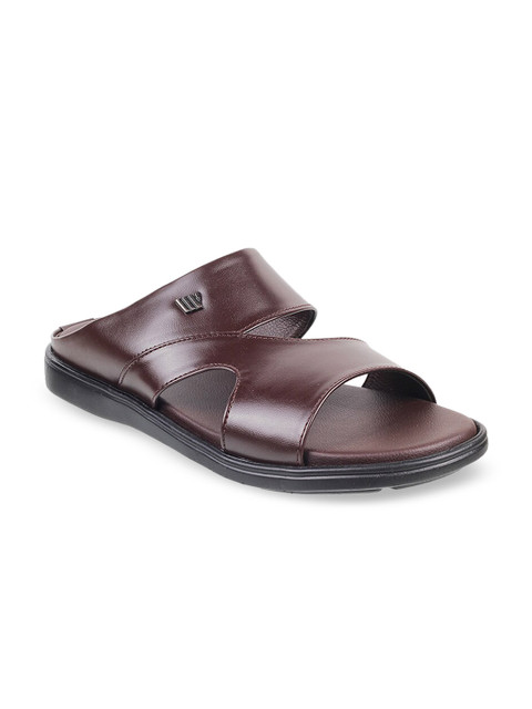 

WALKWAY Men Brown Comfort Sandals