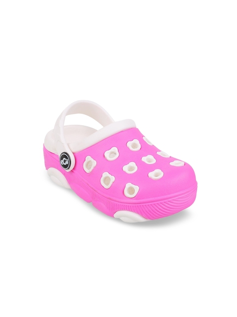 

WALKWAY Girls Pink Woven Design Sneakers