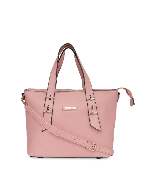 

Forever Glam by Pantaloons Pink Solid Shoulder Bag