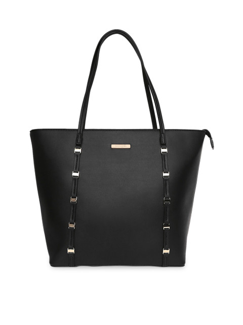 

Forever Glam by Pantaloons Black Solid Shoulder Bag