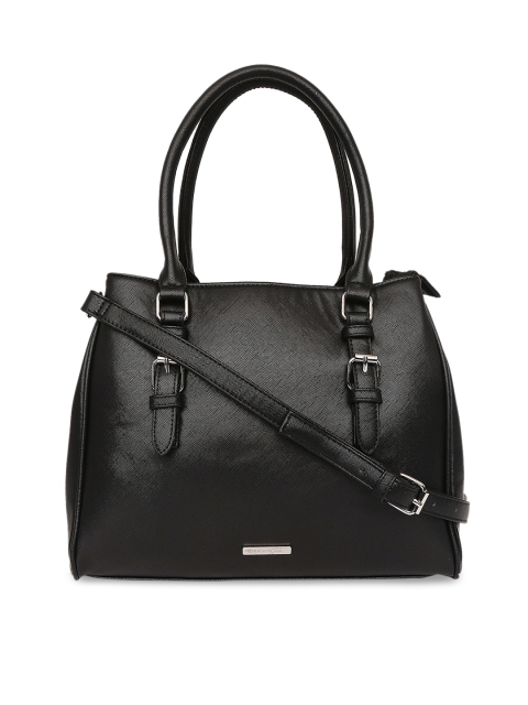 

Forever Glam by Pantaloons Black Solid Shoulder Bag