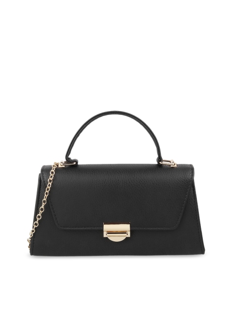

Metro Women Black Solid Satchel