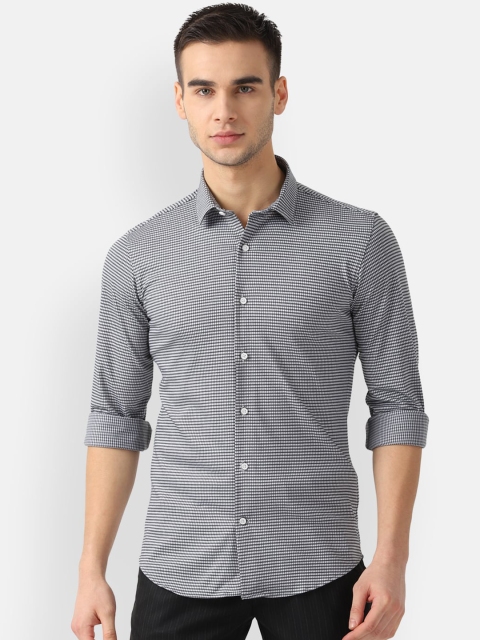 

Louis Philippe Sport Men Grey Slim Fit Printed Casual Shirt