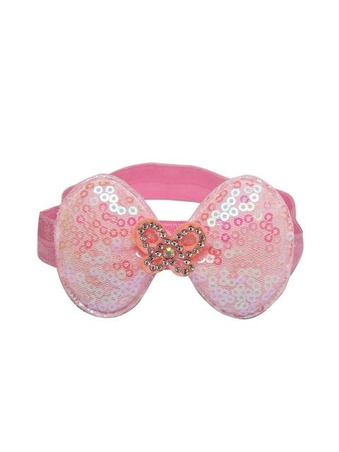 

Stoln Girls Pink Sequinned Hairband