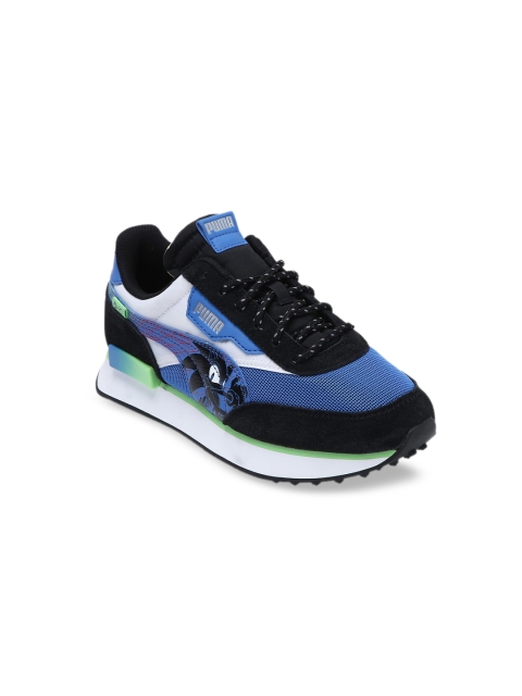 

Puma Kids Blue & Black SEGA Future Rider Youth Trainers
