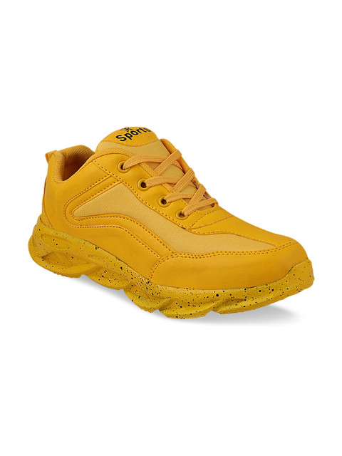 

Shoetopia Boys Yellow Sneakers