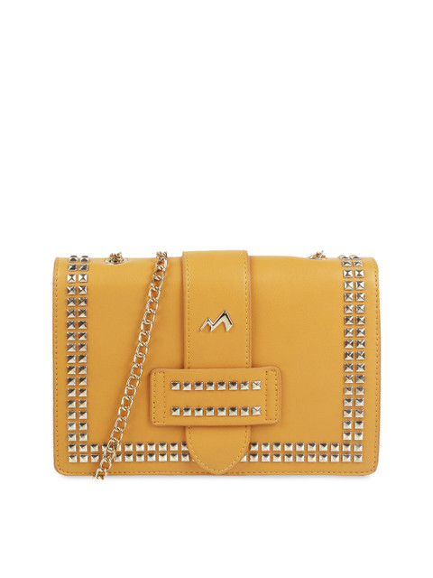 

Metro Yellow Solid Sling Bag