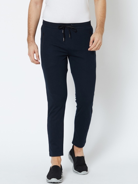 

Sweet Dreams Men Navy Blue Solid Track Pants