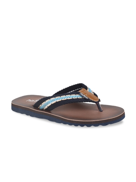 

Bata Men Blue Solid Thong Flip-Flops