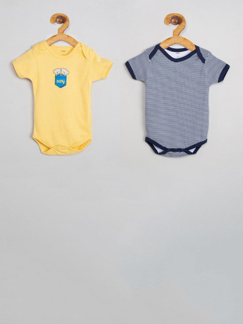 

max Infant Boys Pack Of 2 Bodysuits, Multi
