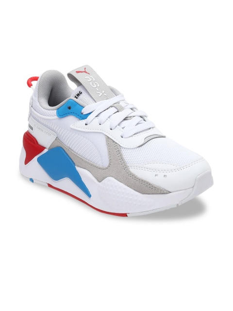 

Puma Unisex Kids White Mesh Training or Gym Shoes