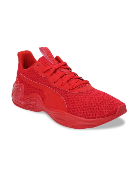 

Puma Men Red Leather CELL Magma Clean Running Shoes