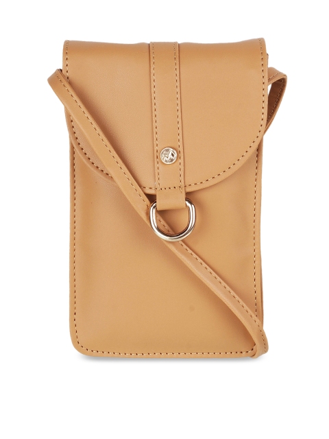 

Metro Tan Brown Solid Sling Bag