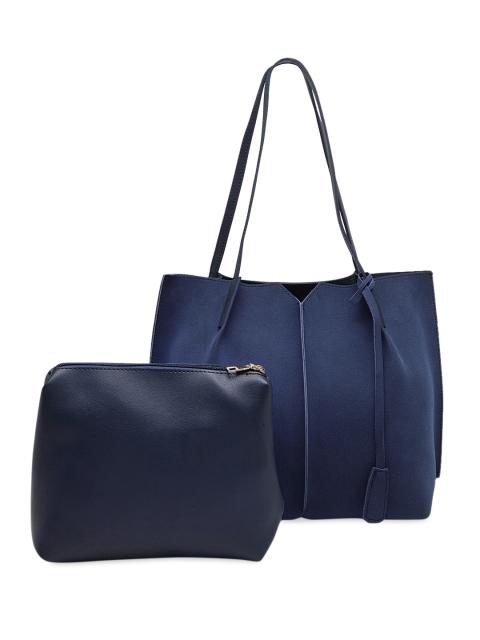 

MIO Borsa Blue Solid Shoulder Bag With Pouch