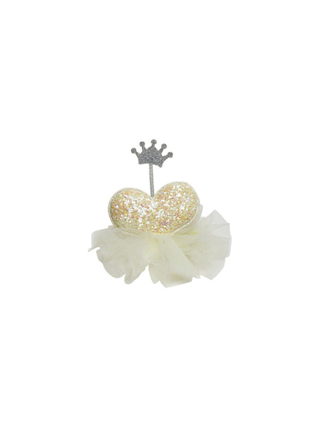 

Stoln Beige Embellished Alligator Hair Clip
