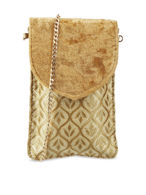 

Metro Gold-Toned Printed Sling Bag