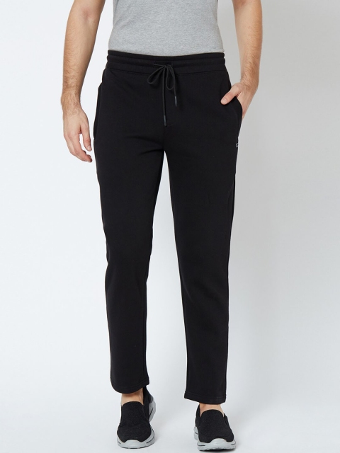 

Sweet Dreams Men Black Solid Track Pants