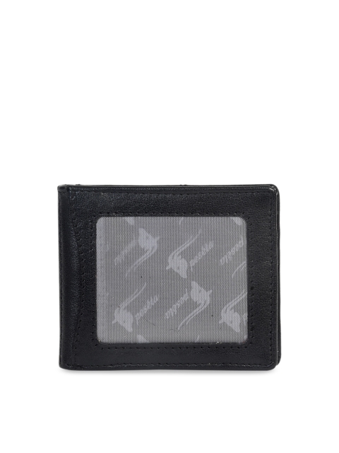 

Peseta Men Black Solid Leather Money Clip