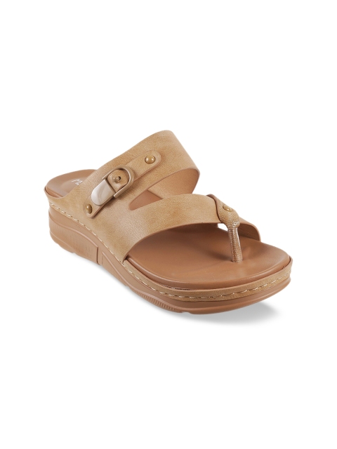

Metro Women Tan Brown Solid Heels