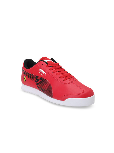 

PUMA Motorsport Unisex Kids Red Synthetic Training or Gym Shoes