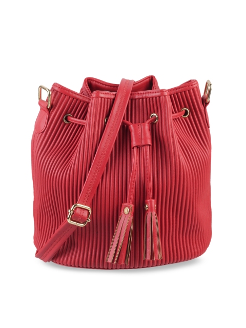 

Metro Red Textured Sling Bag